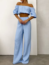 Load image into Gallery viewer, Sets - BBPro Off Shoulder Pants Set