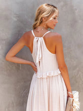 Load image into Gallery viewer, Dress - BBPro Ruffled Tiered Maxi Dress with Pockets
