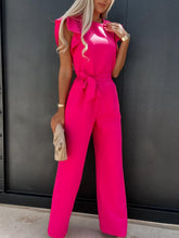 Load image into Gallery viewer, Jumpsuit - BBPro Ruffled Cap Sleeve Jumpsuit