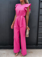 Load image into Gallery viewer, Jumpsuit - BBPro Ruffled Cap Sleeve Jumpsuit