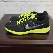 Load image into Gallery viewer, Women&#39;s Size 13 Nike Lime Green and Black Running Shoes/Sneakers
