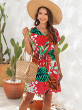 Load image into Gallery viewer, Dress - BBPro Drawstring Printed Mini Dress - 5 Color Options