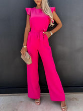 Load image into Gallery viewer, Jumpsuit - BBPro Ruffled Cap Sleeve Jumpsuit