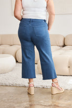 Load image into Gallery viewer, Jeans/Pants - RFM Chloe High Waist Raw Hem Jeans - Blue Slate