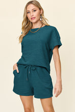Load image into Gallery viewer, Sets - Double Take T-Shirt and Drawstring Shorts Set