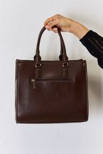 Load image into Gallery viewer, Bag - David Jones Argyle Pattern PU Leather Handbag