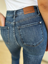 Load image into Gallery viewer, Jeans/Pants - Judy Blue Mid-Waist Distressed Slim Jeans