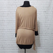 Load image into Gallery viewer, New York and Company Size Large Belted Tunic Sweater