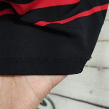 Load image into Gallery viewer, Liz Claiborne Size Medium Black, Red and White 3/4 Sleeve Shift Dress