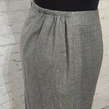 Load image into Gallery viewer, Talbots Woman Petites Gray Wool Suit Skirt