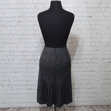 Load image into Gallery viewer, Express Gray Pencil Skirt with Back Pleats- Size 8