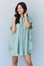 Load image into Gallery viewer, Dress - Ninexis Out Of Time Ruffle Hem Dress
