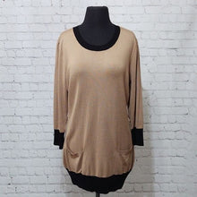 Load image into Gallery viewer, New York and Company Size Large Belted Tunic Sweater