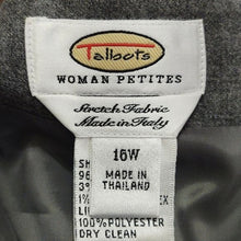 Load image into Gallery viewer, Talbots Woman Petites Gray Wool Suit Skirt