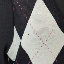 Load image into Gallery viewer, New York and Company Size Large Belted Argyle Tunic Sweater