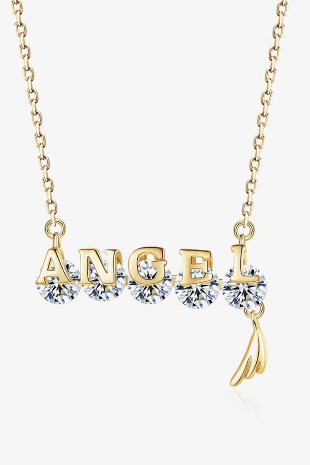 Jewelry - ANGEL Zircon 925 Sterling Silver Necklace