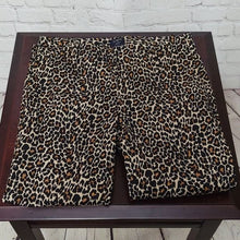 Load image into Gallery viewer, J. Crew Factory Size 4 Cheetah Print Winnie Cropped Pants