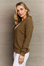 Load image into Gallery viewer, Top - Button Down Cardigan in Olive