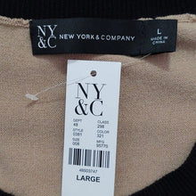 Load image into Gallery viewer, New York and Company Size Large Belted Tunic Sweater