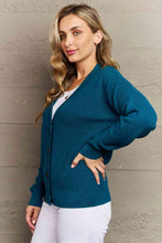 Load image into Gallery viewer, Top - Button Down Cardigan in Teal