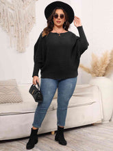 Load image into Gallery viewer, Top - Boat Neck Batwing Sleeve Sweater - 4 Color Options