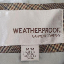 Load image into Gallery viewer, Weatherproof Size Medium Fully Lined Plaid Trench