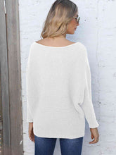 Load image into Gallery viewer, Top - Horizontal Ribbing Dolman Sleeve Sweater - 5 Color Options