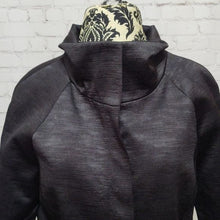 Load image into Gallery viewer, Ann Taylor Size 12 Black Athleisure 1/4 Sleeve Jacket