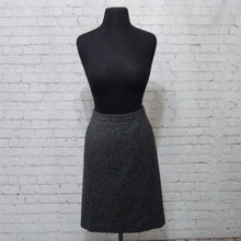 Load image into Gallery viewer, Express Gray Pencil Skirt with Back Pleats- Size 8