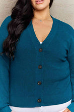 Load image into Gallery viewer, Top - Button Down Cardigan in Teal