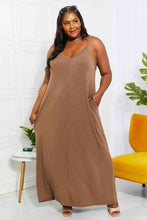 Load image into Gallery viewer, Dress - Zenana Beach Vibes Cami Maxi Dress