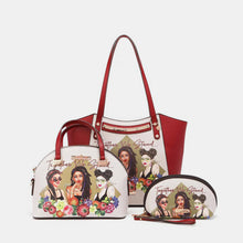 Load image into Gallery viewer, Bag - Nicole Lee USA TOGETHER WE STAND 3-Piece Handbag Set
