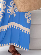 Load image into Gallery viewer, Dress - BBPro Printed Spaghetti Strap  Maxi Dress
