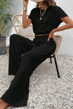 Load image into Gallery viewer, Set- BBPro Crew Neck Short Sleeve Top and Pants Set
