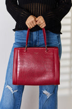 Load image into Gallery viewer, Bag - David Jones Texture PU Leather Handbag
