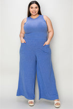 Load image into Gallery viewer, Sets -Basic Bae Ribbed Tank and Wide Leg Pants Set
