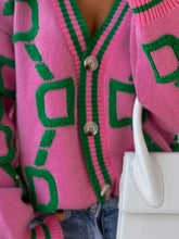Load image into Gallery viewer, Sweaters - BBPro Geometric Cardigan
