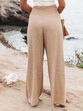 Load image into Gallery viewer, Jeans/Pants - BBPro Smocked Waist Wide-Leg Pants
