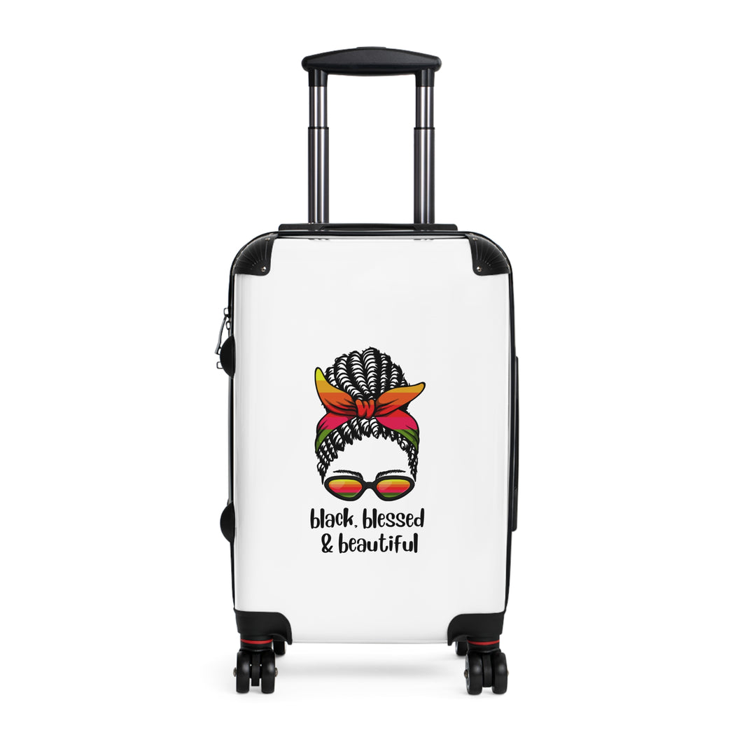 Black, Blessed, and Beautiful Luggage Set