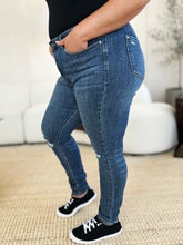 Load image into Gallery viewer, Jeans/Pants - Judy Blue Mid-Waist Distressed Slim Jeans
