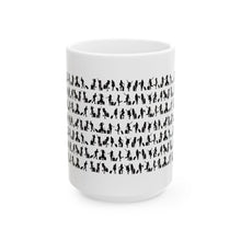 Load image into Gallery viewer, Silhouette Ceramic Mug, (11oz, 15oz)
