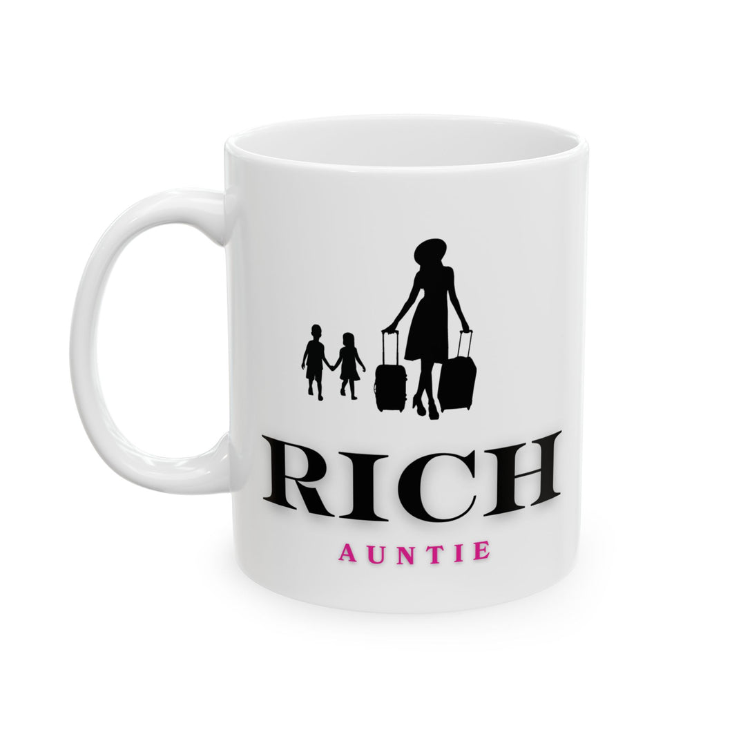 Rich Auntie Ceramic Mug, (11oz, 15oz)
