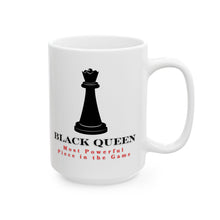 Load image into Gallery viewer, Black Queen Ceramic Mug, (11oz, 15oz)
