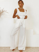 Load image into Gallery viewer, Set - BBPro Square Neck Sleeveless Pants Set

