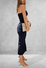 Load image into Gallery viewer, Dress - BBPro Slit Tube Midi Dress - 10 Color Options
