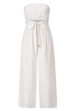 Load image into Gallery viewer, Jumpsuit - BBPro Tied Cutout Tube Top Jumpsuit
