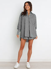 Load image into Gallery viewer, Sets - BBPro Collection Pinstriped Shorts Set
