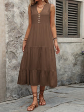 Load image into Gallery viewer, Dress - BBPro Collection Casual Tiered Midi Dress
