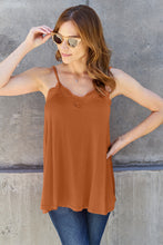 Load image into Gallery viewer, Top - Basic Bae V-Neck Lace Trim Cami
