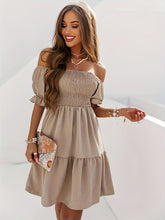 Load image into Gallery viewer, Dress - BBPro Ruffled Off-Shoulder Dress - 7 Colors
